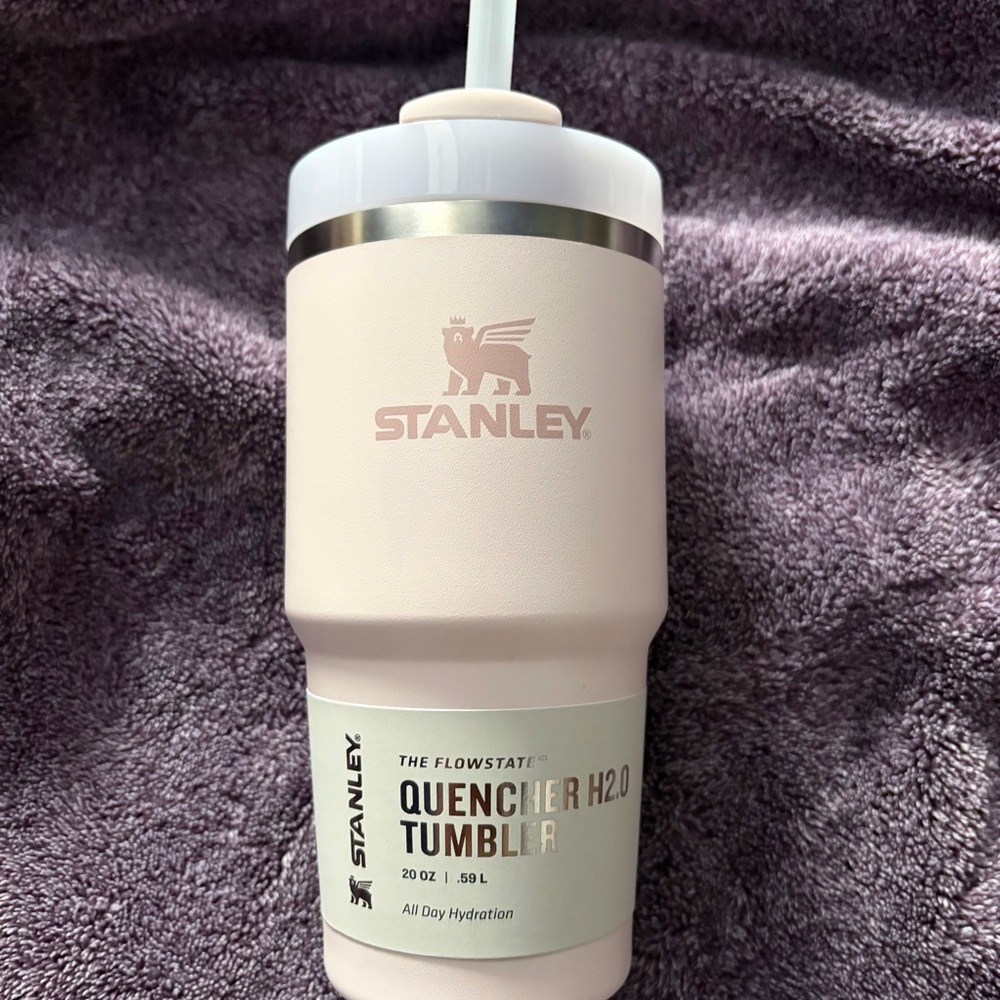 Stanley Quencher H2.0 Tumbler in Rose Quartz
